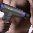 thumbnail image 4 of 4/ 8 cabezas 4/ 22 velocidad eléctrica de mano pistola de percusión Bolsa LCD 8 cabezales 22 velocidades Zulema masaje muscular de percusión, 4 of 8