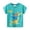 Mint Green, variant on MUXiin Toddler Boy Shirts 3t Dinosaur Graphic Cute Funny Short Sleeve T-Shirt Cute Pullover Tops T-Shirts Infant To Big Kid