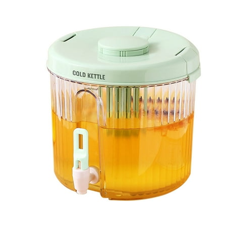 

Miommo Big Sales! Drink Dispensers for Parties Large Capacity Cold Water Pitcher with Ice Guard and Removable Infuser Clearance Items