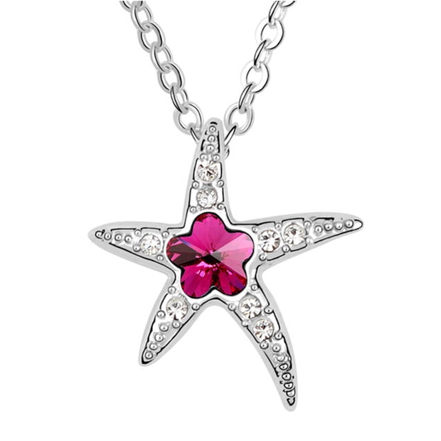 Dije con Cadena OCEAN HEART ACJ7-14-64