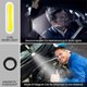 thumbnail image 4 of T6 Strong Light Led Usb Rechargeable Flashlight Magnetic Torch Lanter Zoomable F, 4 of 5