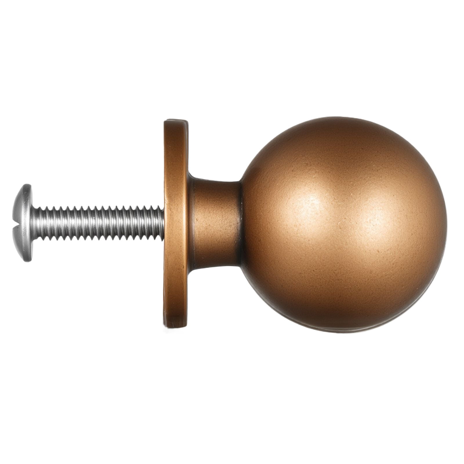 12 Pack 0.98" Zinc Alloy Cabinet Knobs, Round Drawer Pulls, Antique Brass Door Hardware with Screws for Kitchen/Bathroom