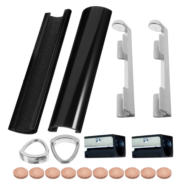 SHISUYAN 1 Ensemble de Kit de Réparation de Pointe de Queue Accessoires de Pointe de Queue Kit de Réparation de Queue de Billard