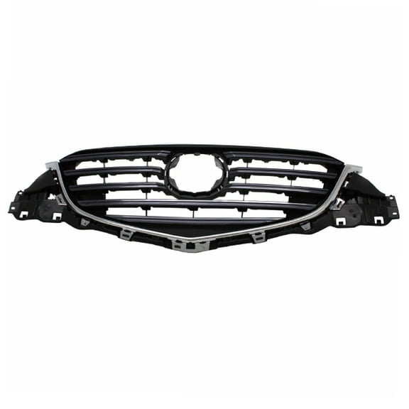 For 2016 CX-5 CX5 Front Face Bar Grill Grille Assembly Chrome Shell/Grey Insert