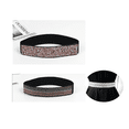 thumbnail image 1 of 2 Pcs Strass Incrustés de Diamants Taille Élastique Large flash Diamant Taille Élastique Assortie Mode A, 1 of 5