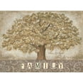 thumbnail image 2 of LaPoint, Annie 32x25 Black Ornate Wood Framed with Double Matting Museum Art Print Titled - Our Family Tree, 2 of 4