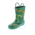 thumbnail image 2 of Green Construction Boys Rain Boots 2, 2 of 5
