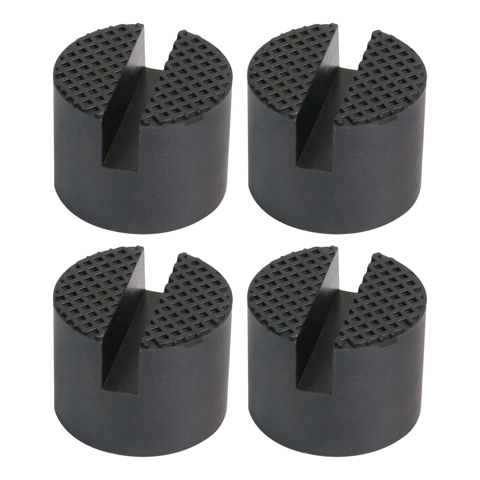 4 Pieces Jack Stand Pad Pinch Weld Protector Lift Protection Tool Anti-slip Wear Resistant Rubber for Car Lifts