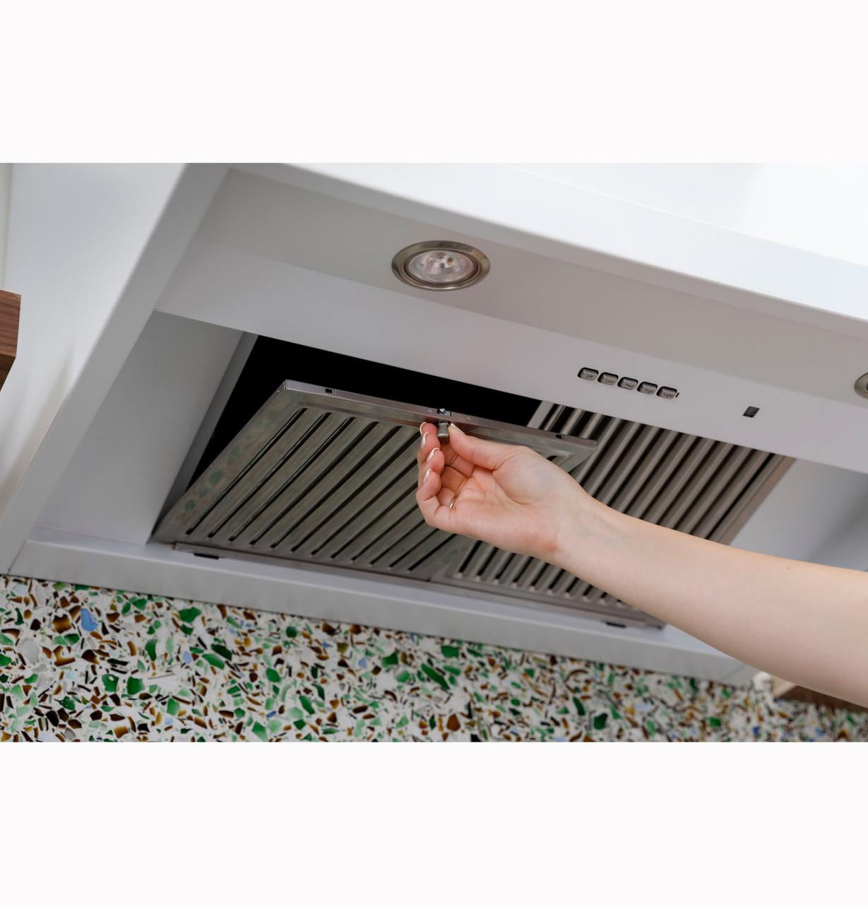 CVW93043PDS 30 inch Wall Mount Convertible Range Hood with LED Lighting