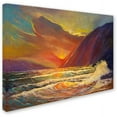 thumbnail image 2 of Trademark Fine Art "Hawaiian Coastal Sunset" Canvas Art by Manor Shadian, 2 of 3