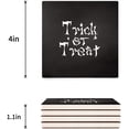 thumbnail image 3 of FMSHPON Happy Halloween Set of 6 Coaster for Drinks, Absorbent Ceramic Stone Coasters Cup Mat with Cork Base for Home Kitchen Room Coffee Table Bar Decor, 3 of 4