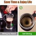 thumbnail image 5 of Taza de Café con Agitación Automática ZHAOCHENG Negra 13 oz, 5 of 5