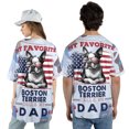 thumbnail image 5 of My Favorite Boston Terrier Calls Me Dad. Happy Father's Day All Over Print 3D Baseball Shirt Gentleman Dog Lover Gifts Softball Sport - 00005, 5 of 6