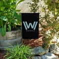 thumbnail image 3 of Westworld Logo Garden Yard Flag, 3 of 4