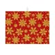 thumbnail image 1 of Fotbe Christmas With Gold Snowflakes Alfombrilla de Secado para Cocina con Estampado, 18x24 Pulgadas, 1 of 7