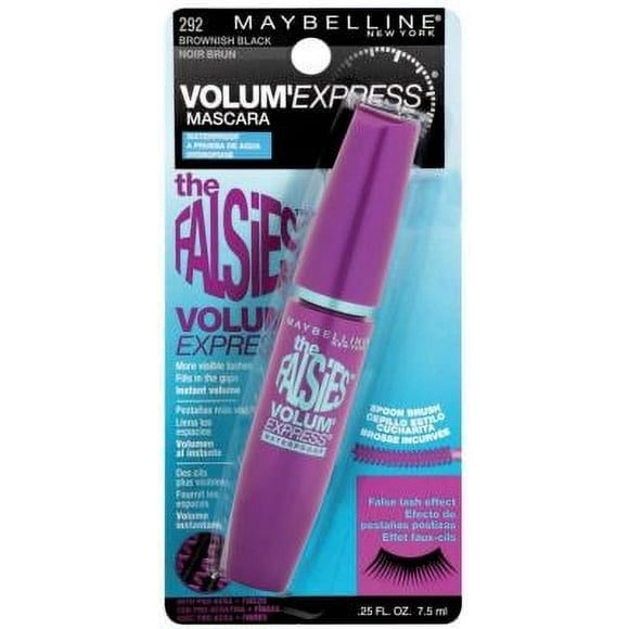 Maybelline New York Volum' Express The Falsies Waterproof Mascara, Brownish Black [292] 0.25 oz