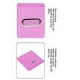 thumbnail image 5 of Foldable Fabric Storage Box with Lid - 11X11X11 Inch Organizer for Car, Closet, Shelf In Blue, Pink, Khaki, 5 of 6