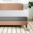 thumbnail image 1 of Telino Surmatelas 2 Pouces pour Lit Simple, Surmatelas en Mousse Mémoire avec Housse Amovible et Lavable, Blanc, 1 of 9