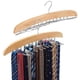thumbnail image 1 of Cinturón de corbata percha ajustable 24 clip soporte gancho organizador colgante de almacenamiento Feliz Sencillez, 1 of 5