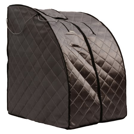 Radiant Saunas Radiant Saunas Rejuvinator Portable Personal Sauna with FAR Infrared Carbon Panels, Heated Floor Pad, Canvas Chair