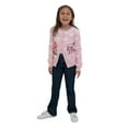 thumbnail image 4 of Strawberry Shortcake Girls' Button Front Crewneck Long Sleeve Cardigan with Front Pocket, Size XS-XL, 4 of 4