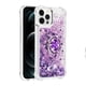 thumbnail image 2 of Funda para iPhone 12 PRO MAX con Brillo Líquido Flotante, Purpurina, Parachoques y Anillo Giratorio Soporte, 2 of 5