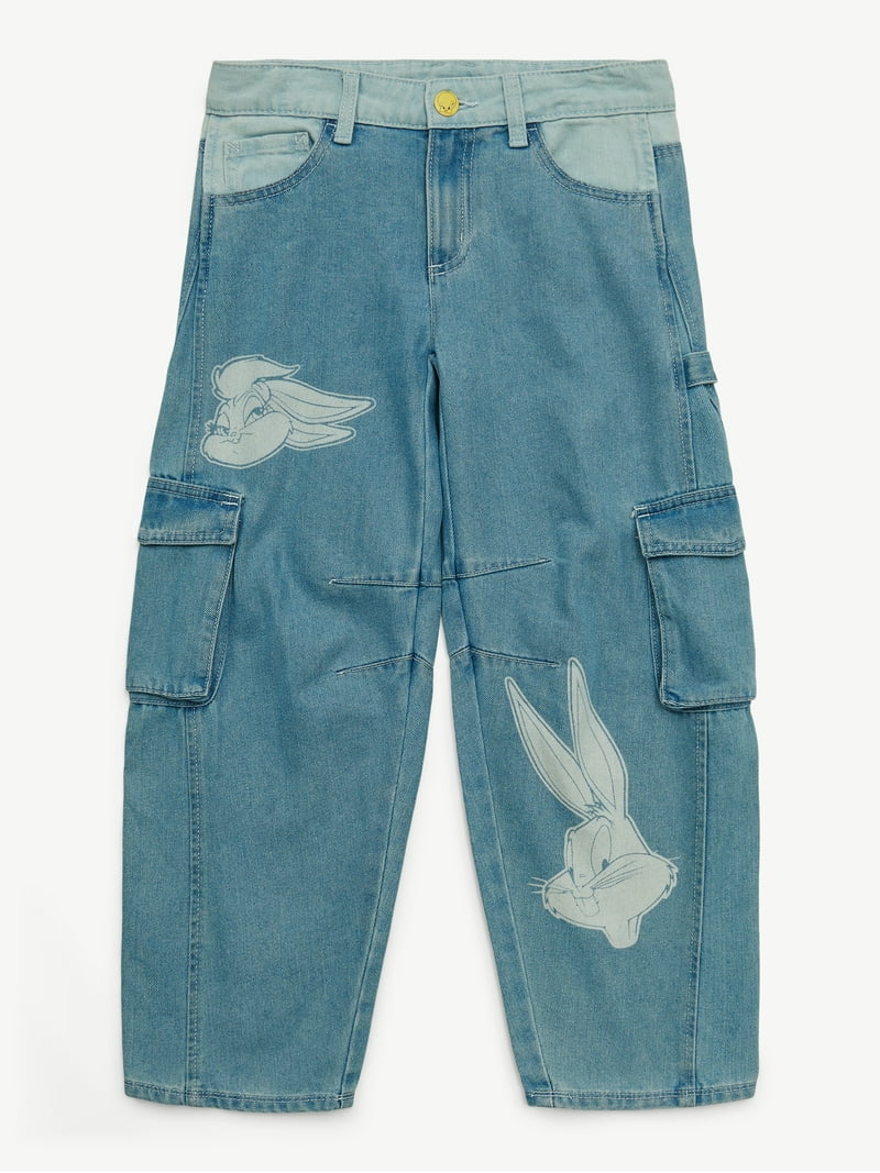 Justice x Looney Tunes Jean, Sizes 6-18, Slim & Plus