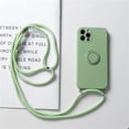 thumbnail image 2 of Case For iPhone 15 14 13 12 11 Pro Max 7 8 Plus Crossbody Lanyard Magnetiese Ring Staan Telefoonkas, 2 of 4