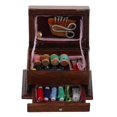 thumbnail image 5 of Vintage Dollhouse Furniture Sewing Box for Miniature Craft Projects, 5 of 5