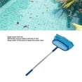 thumbnail image 3 of Pool Net Skimmer, Durable Pool Cleaning Tool Fine Mesh Professional Easy Operation 4 Telescopic Pole  for Pool Bottom Walls, 3 of 7