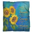 thumbnail image 5 of Sunflower Sherpa Blanket: Cozy 50x60in Throw Blanket Delightful Decor for Bed, Sofa, Office Couch Blanket Gift for Women Man, 5 of 5