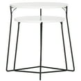 thumbnail image 2 of SAFAVIEH Ryne Retro Mid-Century Lacquer Stacking End Table White, 2 of 7