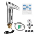 thumbnail image 1 of LED Automatic Sensor Touchless Motion Activated Hands Free Hot & Cold Faucet Bathroom Supply, 1 of 8