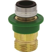 Quick Connect Hose to Faucet Coupler and Fitting Dual Thread by 3/4 in. Brass MGH Good for Portable Appliances Snap Fit