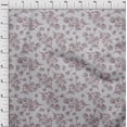 thumbnail image 4 of oneOone Cotton Poplin Light Purple Fabric Floral Quilting Supplies Print Sewing Fabric By The Yard 42 Inch Wide, 4 of 4