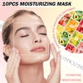 thumbnail image 2 of Mascarilla facial JunkuJK, hidratante e hidratante, juego de 10 piezas, 2 of 7