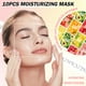 thumbnail image 2 of Mascarilla facial JunkuJK, hidratante e hidratante, juego de 10 piezas, 2 of 7