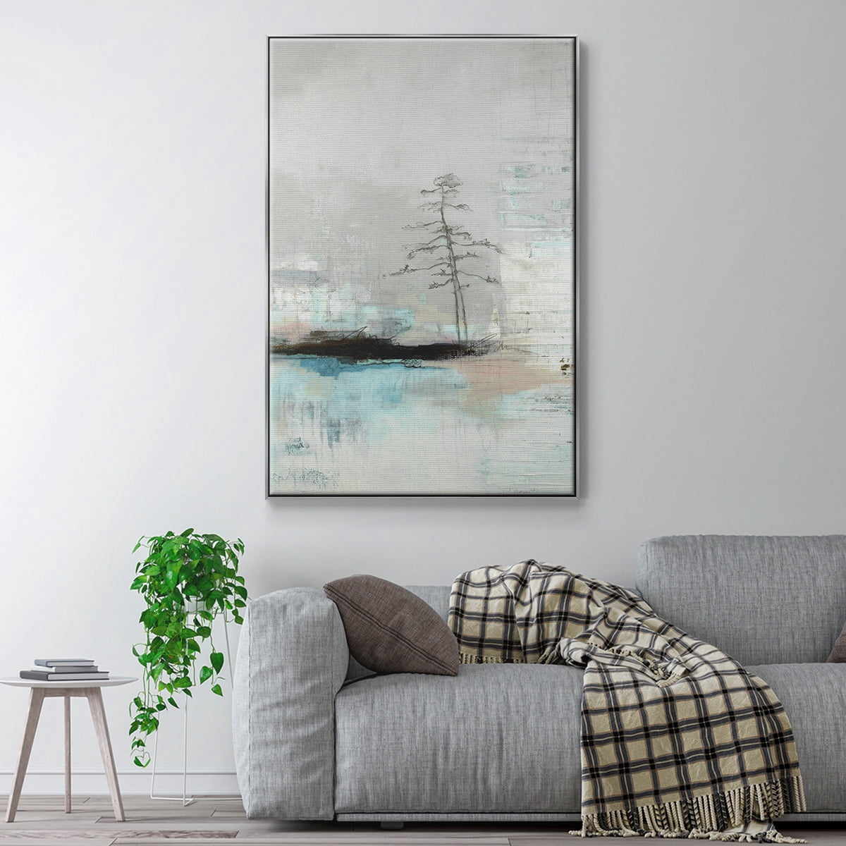 The Edge of Independence Framed Premium Gallery Wrapped Canvas - Ready to Hang