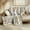 01-Gold, variant on EazyTech 4-Pack Christmas Pillow Covers Set 18x18 Inch Throw Pillow Covers Perfect for Home Xmas Decor, Soft Holiday Decorations for Sofa Living Room