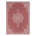 thumbnail image 3 of Unique Loom Outdoor Traditional Collection Area Rug - Antique (7' 1" x 10' Rectangle Rust Red/Ivory), 3 of 7