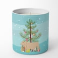 thumbnail image 4 of Carolines Treasures BB9193CDL 3.75 x 3.25 in. Unisex Charolais Cow Christmas 10 oz Decorative Soy Candle, Teal, 4 of 5