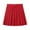 Red, variant on Pleated Skirt for Women Solid Color Versatile A Line Skirt Daily Work Study Party Evening Dance Womens Mini Skirts Army Green A