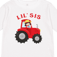 thumbnail image 4 of Inktastic Farmer Tractor Little Sis Girls Long Sleeve Toddler T-Shirt, 4 of 5