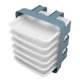 thumbnail image 5 of Prepare el plato, plato de comida plato de guarnición rectangular plato de comida diseño exquisito, 5 of 8