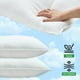 thumbnail image 5 of Gogreen Almohadas para Cama Tamaño Queen, Extra Firmes, Juego de 2, Relleno de Almohada de para Quienes Duermen Boca Arriba, Boca Abajo O de Lado, 50cm x 76cm, 5 of 10