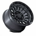 thumbnail image 2 of 17x9 Black Rhino BR025 Rival Matte Gunmetal W/ Matte Black Lip Wheel 5x5 (-12mm), 2 of 3