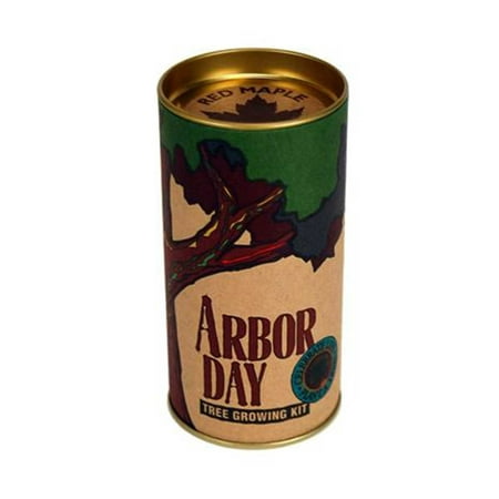 Red Maple Arbor Day Tree Growing Kit - Grow Red Maple Trees from Seed To Saplings - Kit Includes Seeds, Instructions, (Best Gutter Guards For Maple Seeds)