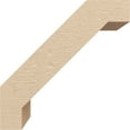 thumbnail image 3 of Ekena Millwork 5"W x 8"D x 8"H Burlington Rough Cedar Woodgrain TimberThane Knee Brace, Primed, 3 of 6