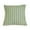 Green, variant on YCLife Corduroy Throw Pillows for Couch 18" x 18" Soft Plush Striped Square Pillow Indoor Decor Pillows for Sofa Couch Living Room Decoration, Throw Pillows Under 10$, 1 Pack, Cream White