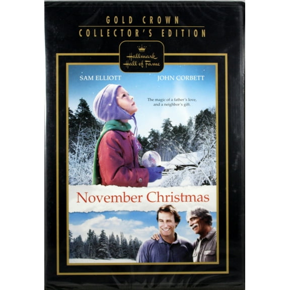 November Christmas NEW DVD Hallmark Collectors Edition Sam Elliott John Corbett